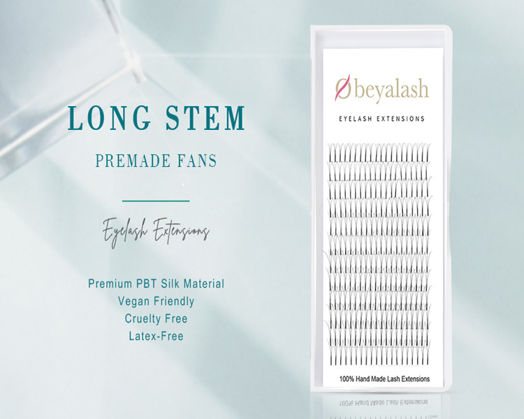 Private Label Long Stem Volume Premade Fans Vendors-LM